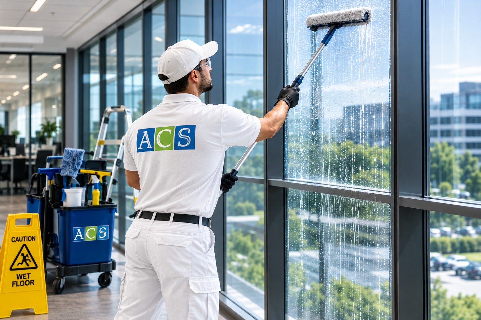 Commercial building maintenance service